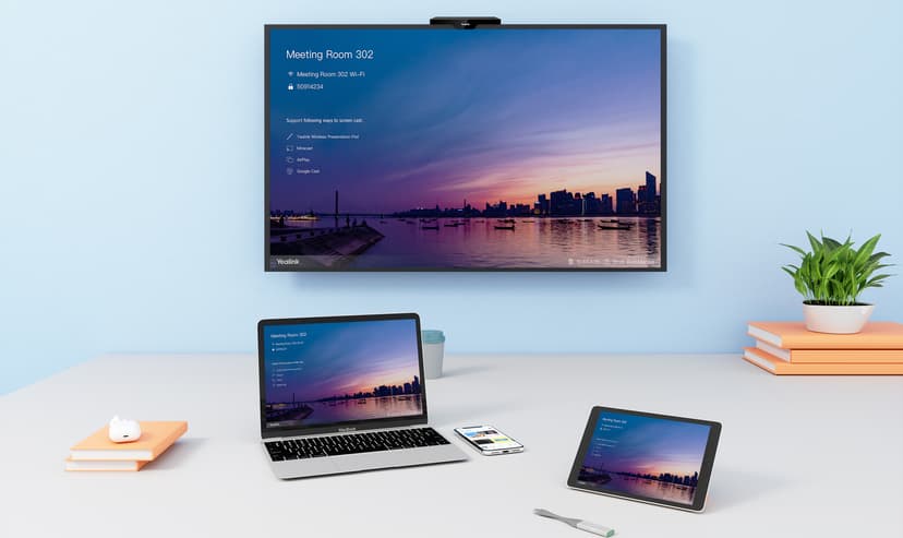 Yealink Langaton RoomCast esitysjärjestelmä + USB-lähetin