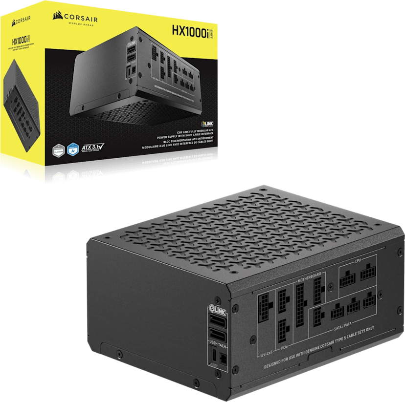 Corsair HX1000I SHIFT (2025) 1000W ATX 80+ Platinum
