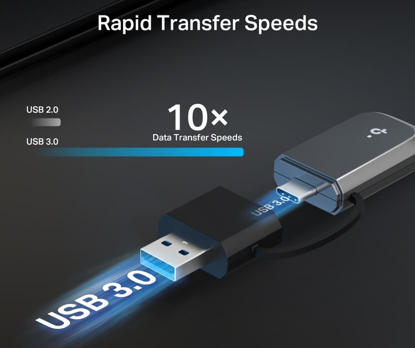 TP-Link Archer BE6500 TB WiFi 7 trådlös Mini USB-adapter