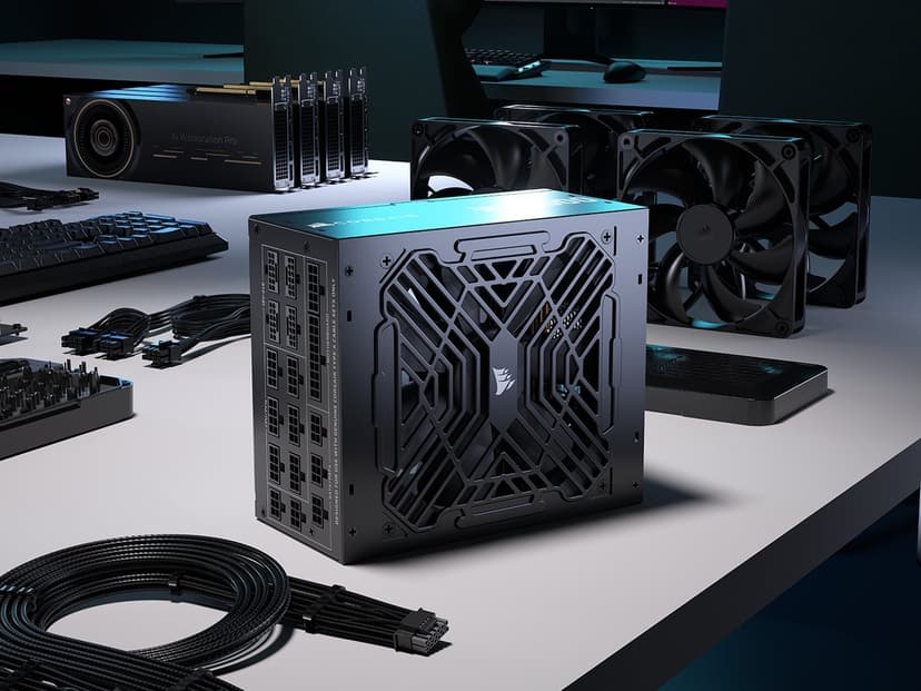 Corsair WS3000 Fully Modular Workstation 3000W ATX PS2 80+ Platinum Strømforsyning
