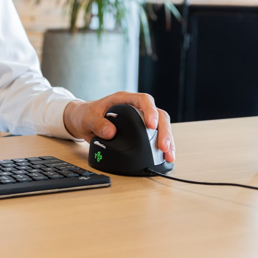 R-Go Tools HE Break Ergonomic Medium Left USB-A Hiiri