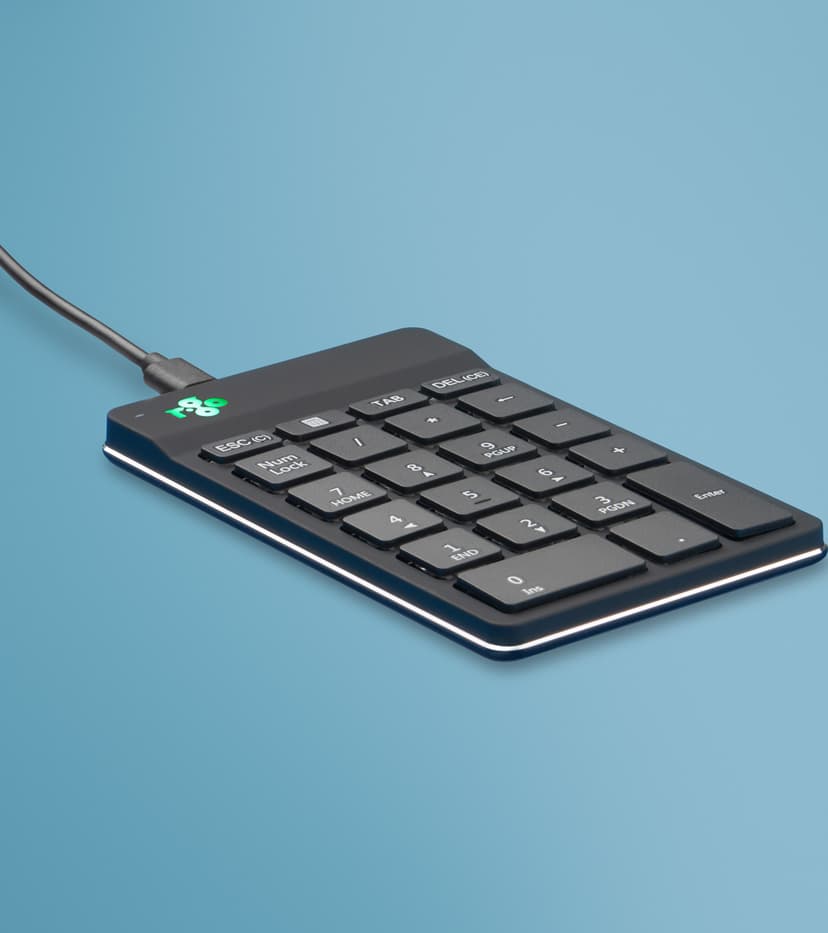 R-Go Tools RGOCONMWDBL Numeerinen näppäimistö Universaali USB musta