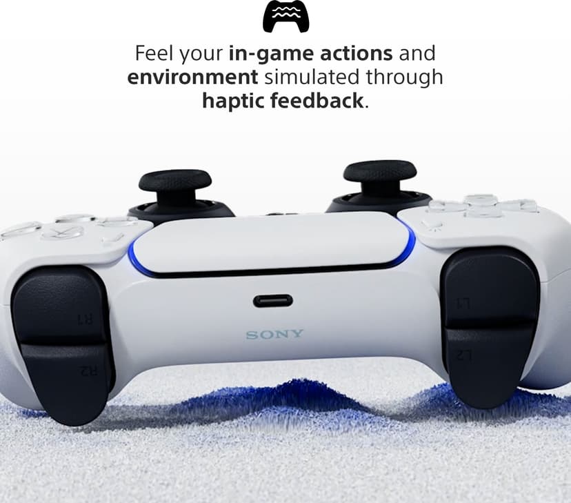 Sony Trådløs DualSense-controller Hvid V2 Hvid