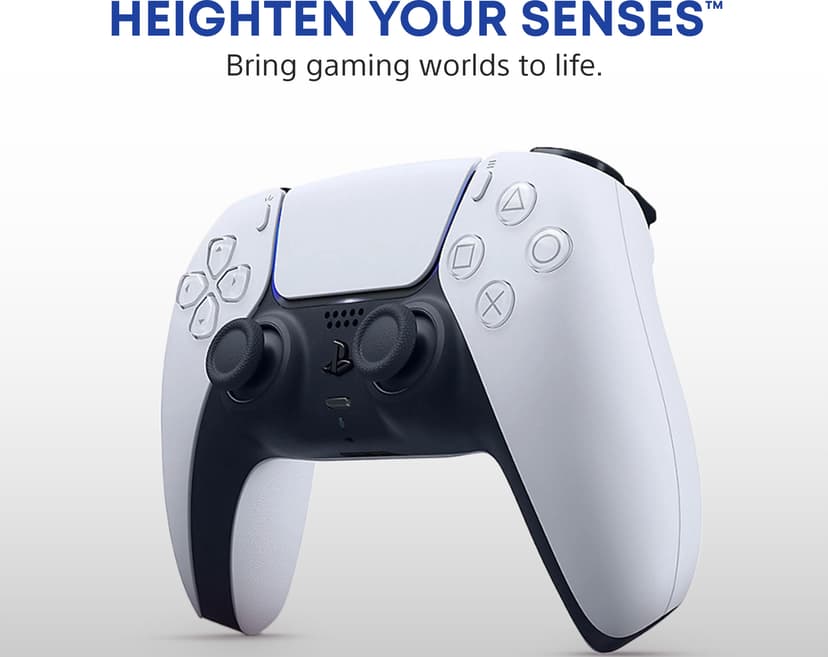 Sony Langaton DualSense-ohjain White V2 Valkoinen