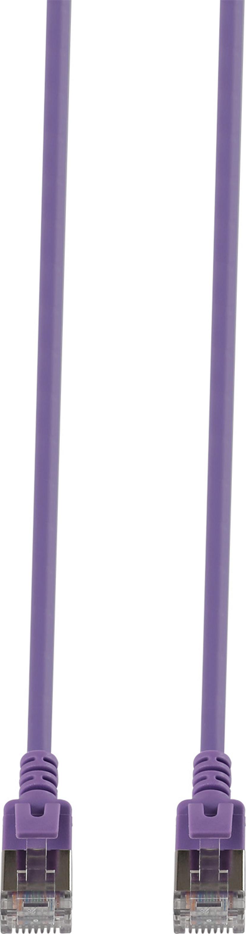 Prokord Slim Network cable / Patch cord LSZH RJ-45 Cat 6A 0.15m Lilla