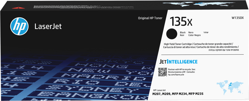 HP Toner Sort 135X 2,4K - LJ M209/MFP 234