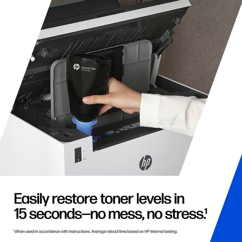 HP Toner Svart Reload 143A 2.5K - Neverstop