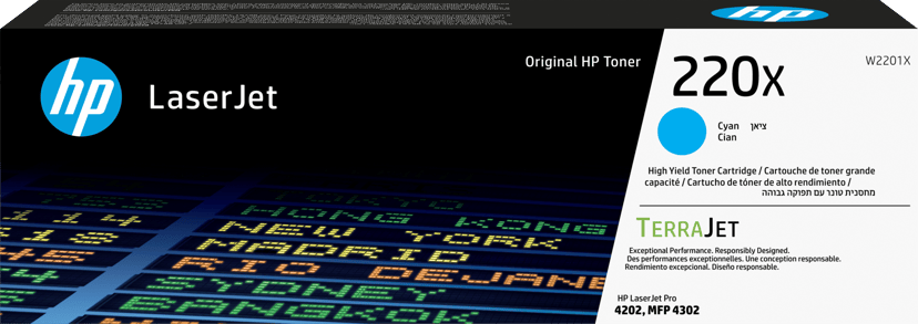 HP Toner Cyan 220X 5.5K
