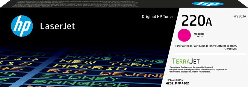 HP Toner Magenta 220A 1.8K