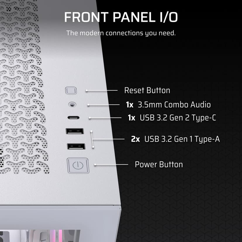 Corsair 3500X RS-R ARGB Midi Tower Vit