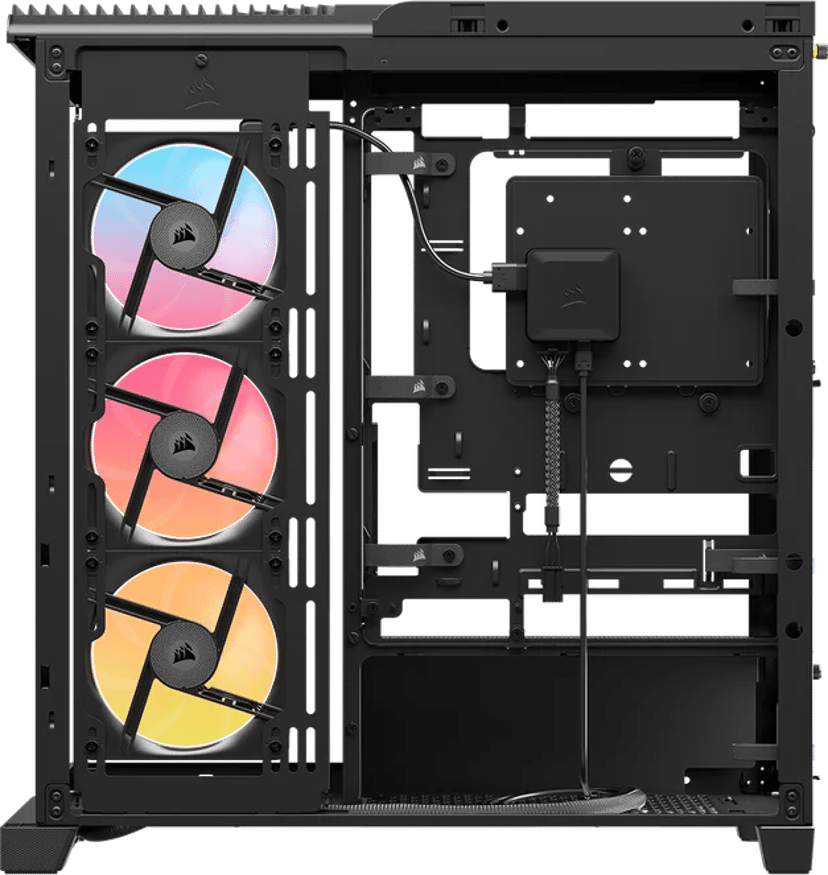Corsair Frame 4500X RS-R ARGB iCUE Panoramic Midi Tower Sort