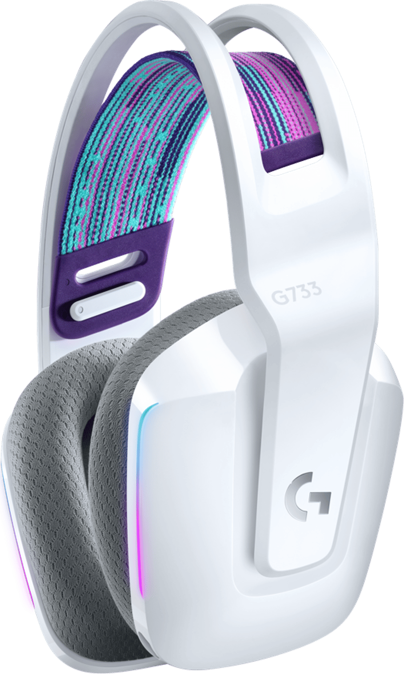 Logitech G733 Lightspeed Wireless RGB Gaming Headset Stereo Vit