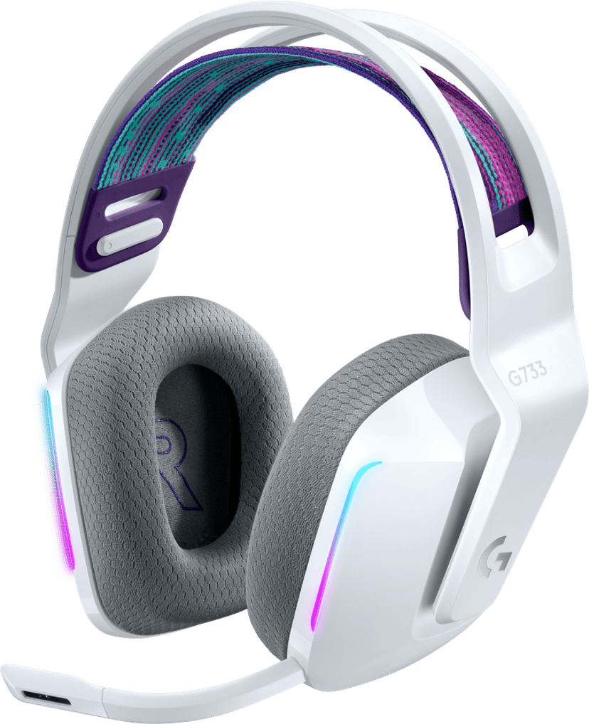 Logitech G733 Lightspeed Wireless RGB Gaming Headset Stereo Vit