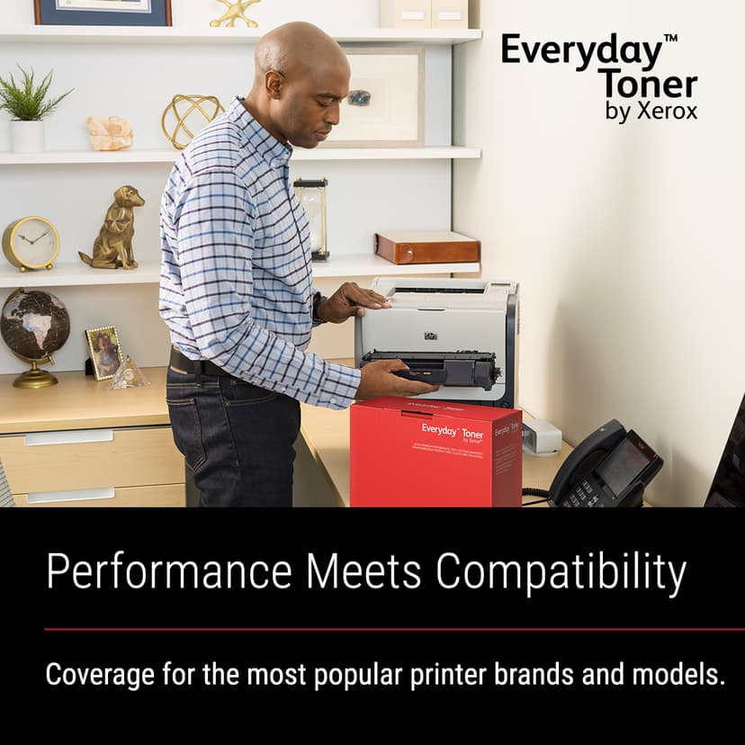Xerox Everyday V�rikasetti Vaihtoehtona HP Musta 216A (W2410A) STD