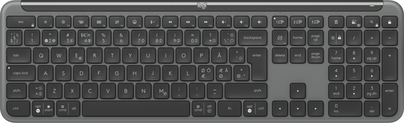 Logitech Signature Slim Combo MK950 for Business - (Fyndvara klass 1) Trådlös Nordisk