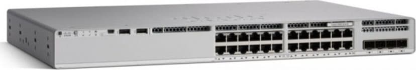 Cisco Catalyst 9200L-24T-4G-E 24-port 4xSFP + DNA Essentials licenspaket 3 år