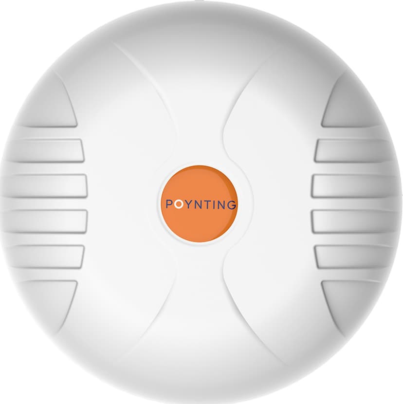 Poynting MIMO-4-19 omnidirektionel antenne 5G 4x4 LTE WiFi GPS hvid