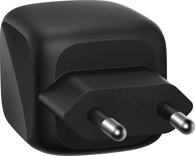 Belkin Dual USB-C GaN Wall Charger 50W Zwart