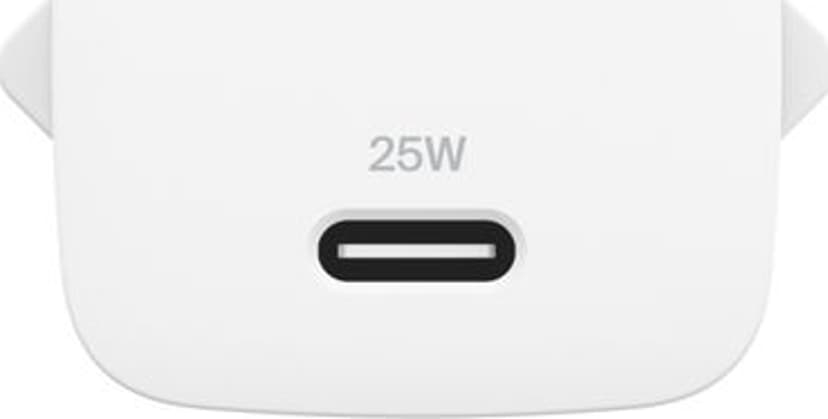 Belkin 25W USB PD Compact Wall Charger Hvid