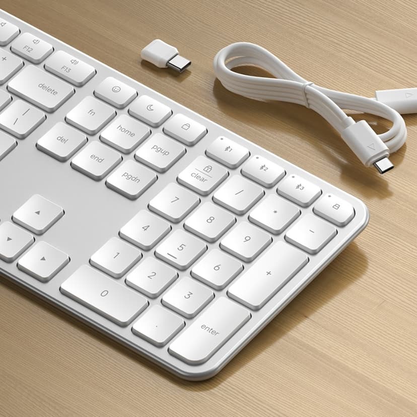 Satechi EX3 Slim Trådlös Nordisk Tangentbord