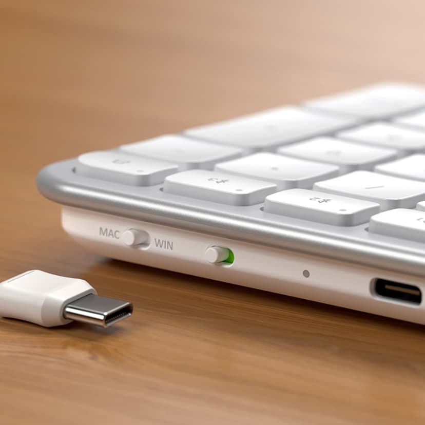 Satechi EX3 Slim Trådlös Nordisk Tangentbord