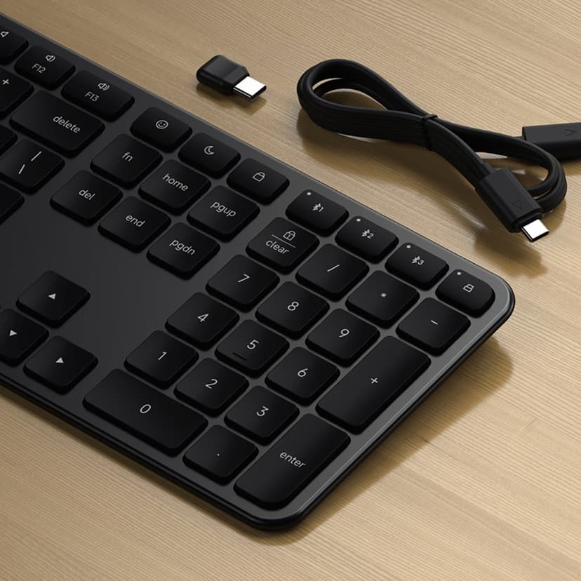 Satechi EX3 Slim Trådlös Nordisk Tangentbord