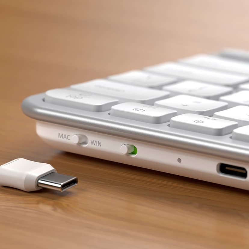 Satechi EX1 Slim Trådlös Nordisk Tangentbord