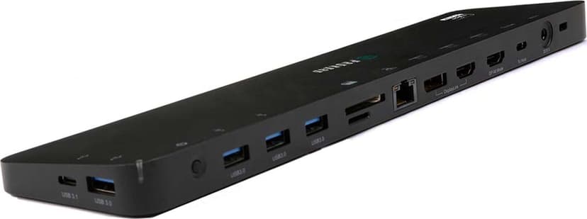 Prokord PD-DOCK01 laptop dock/port replicator Docking USB 3.2 Gen 1 (3.1 Gen 1) Type-C Black - (Fyndvara klass 2) USB-C 3.2 Gen 1 (3.1 Gen 1)