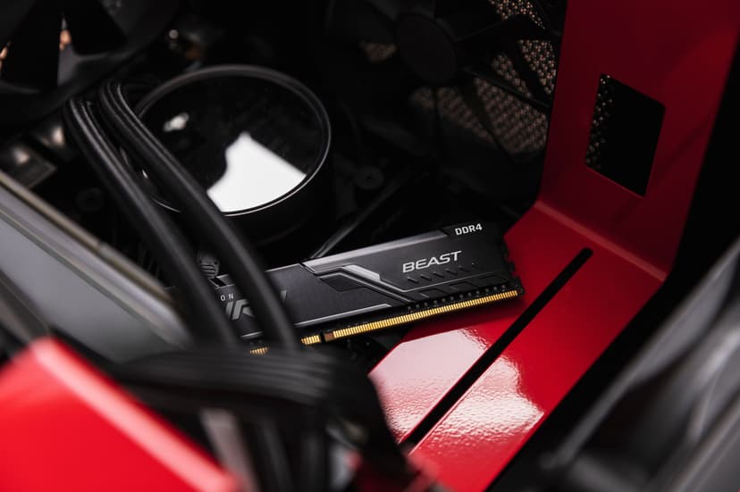 Kingston Technology FURY Beast 64GB 3200MT/s DDR4 CL16 DIMM (Kit of 2) Black - (Fyndvara klass 1) 64GB 1600, 3200MHz DDR4 288-pin DIMM