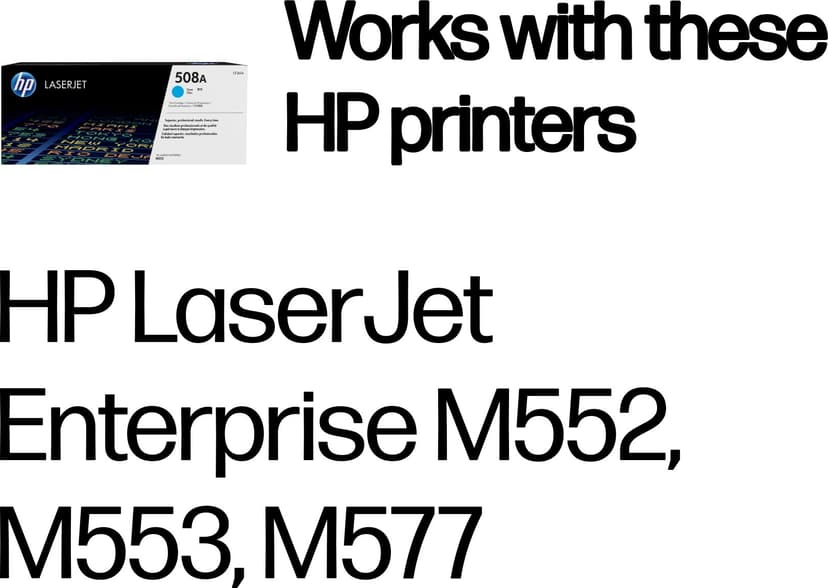 HP Värikasetti Syaani 508A 5K - CF361A
