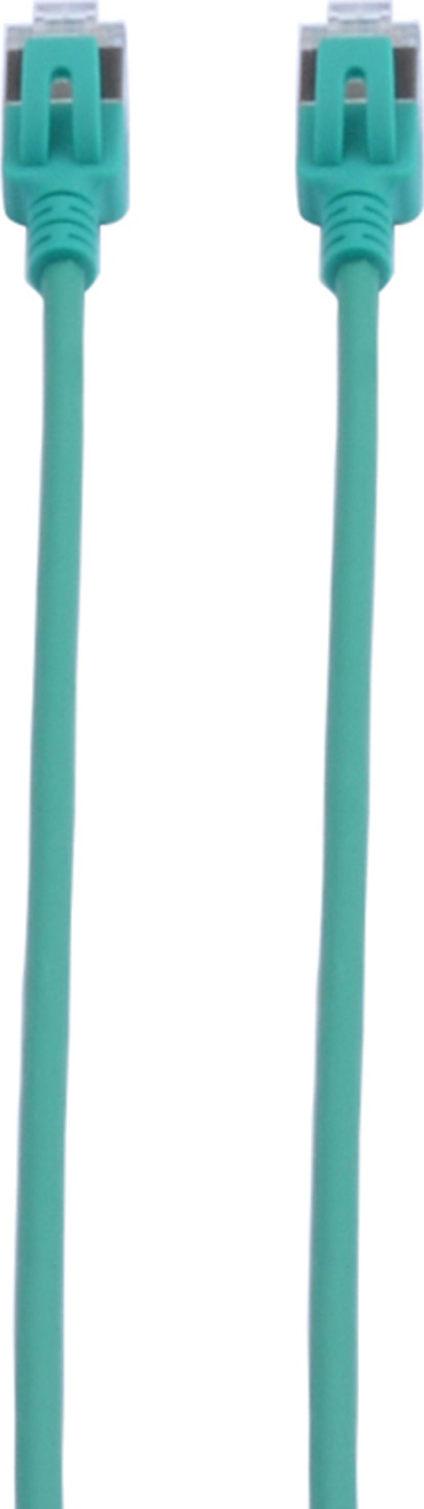 Prokord TP-Cable U/FTP CAT.6A Slim Lszh RJ45 0.5m Green RJ-45 Cat 6A 0.5m Groen