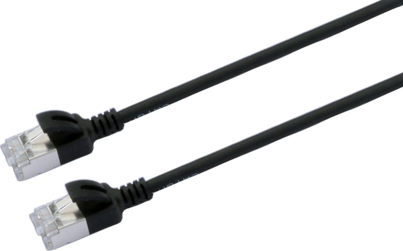 Prokord Nettverkskabel LSZH RJ-45 Cat 6A 2m Svart