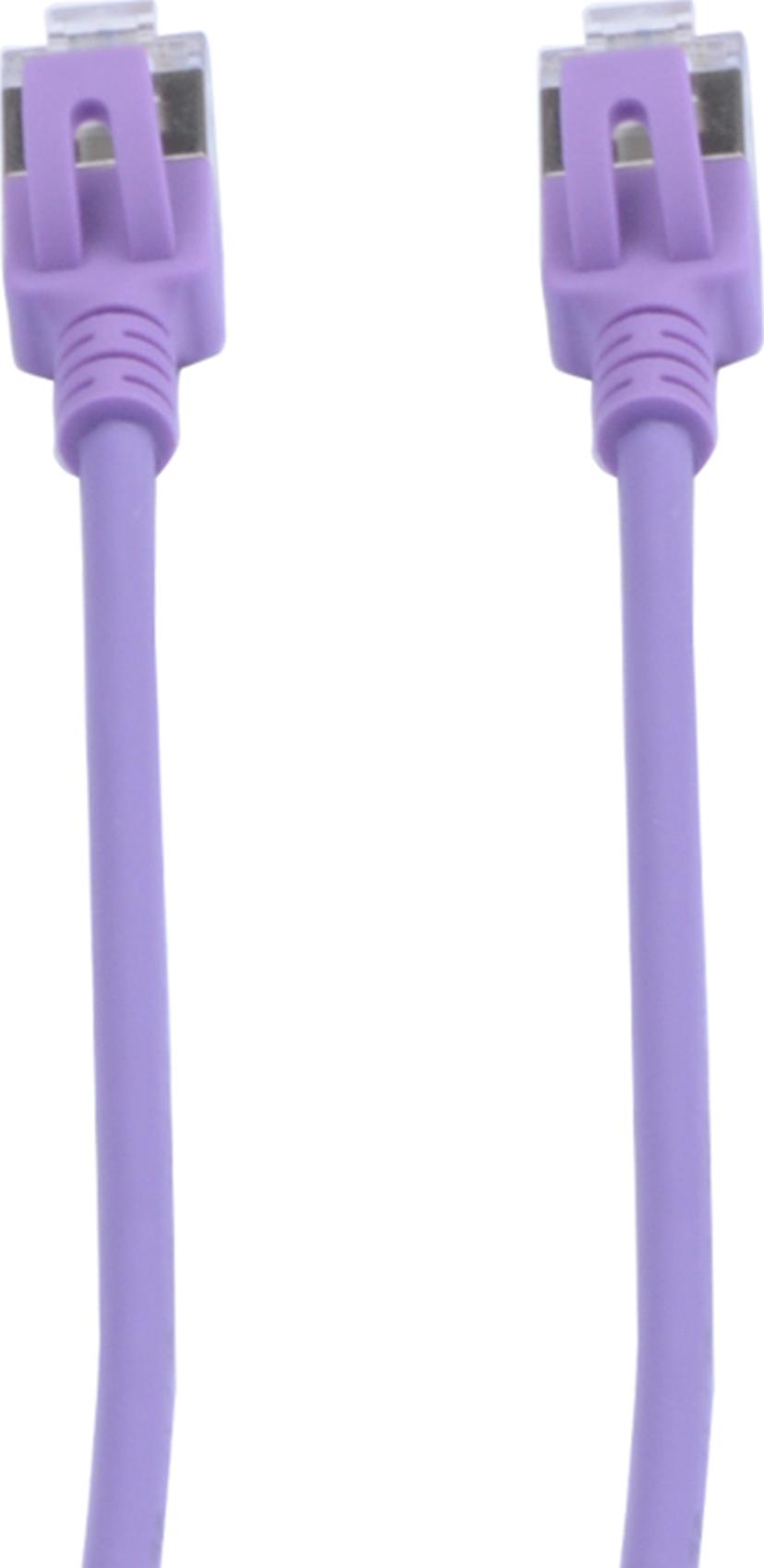 Prokord TP-Cable U/FTP CAT.6A Slim Lszh RJ45 5.0m Purpule RJ-45 Cat 6A 0.5m Purppura