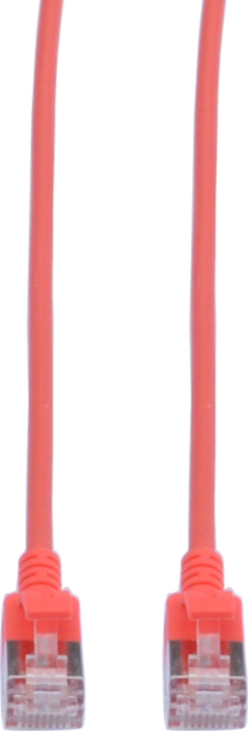 Prokord TP-Cable U/FTP CAT.6A Slim Lszh RJ45 0.3m Red RJ-45 Cat 6A 0.3m Rood