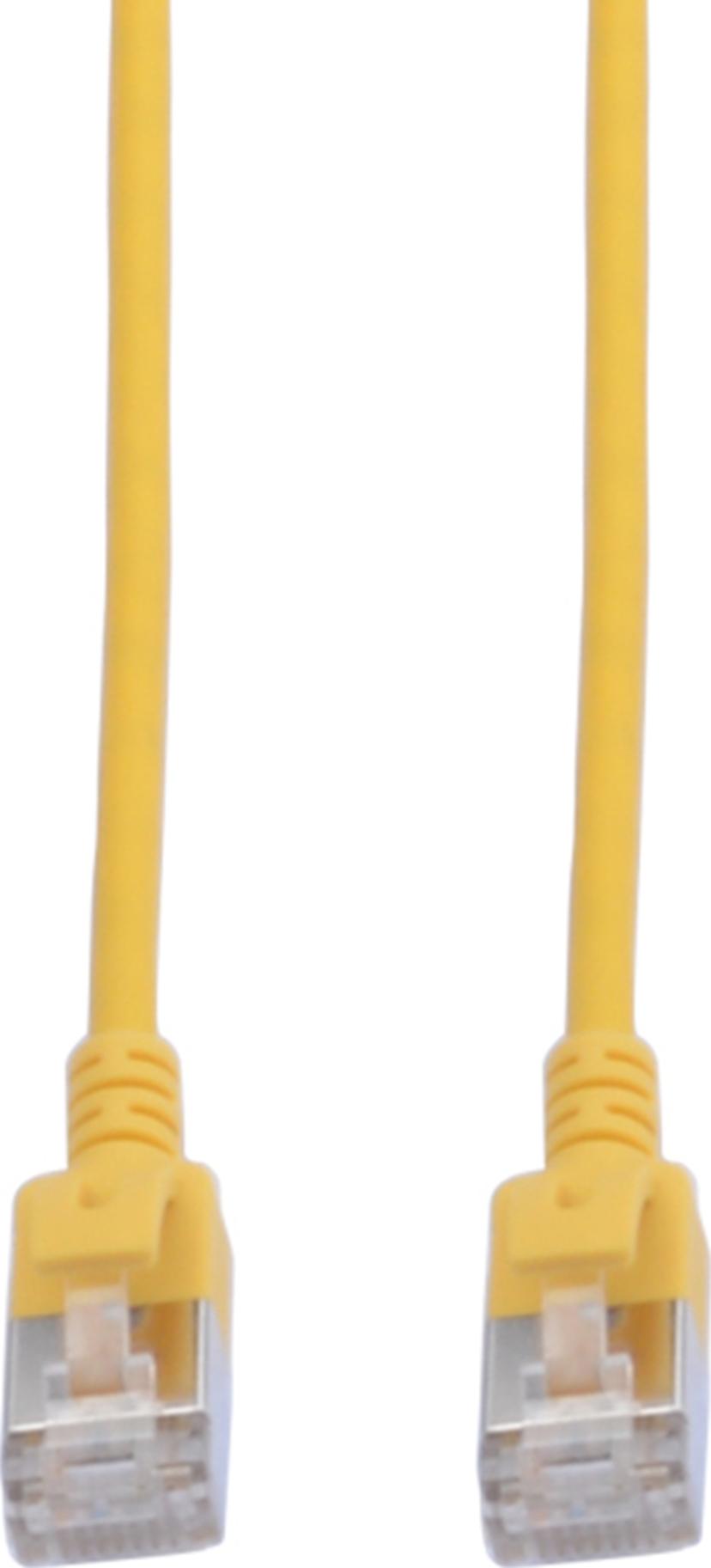 Prokord TP-Cable U/FTP CAT.6A Slim Lszh RJ45 1.0m Yellow RJ-45 Cat 6A 1m Geel