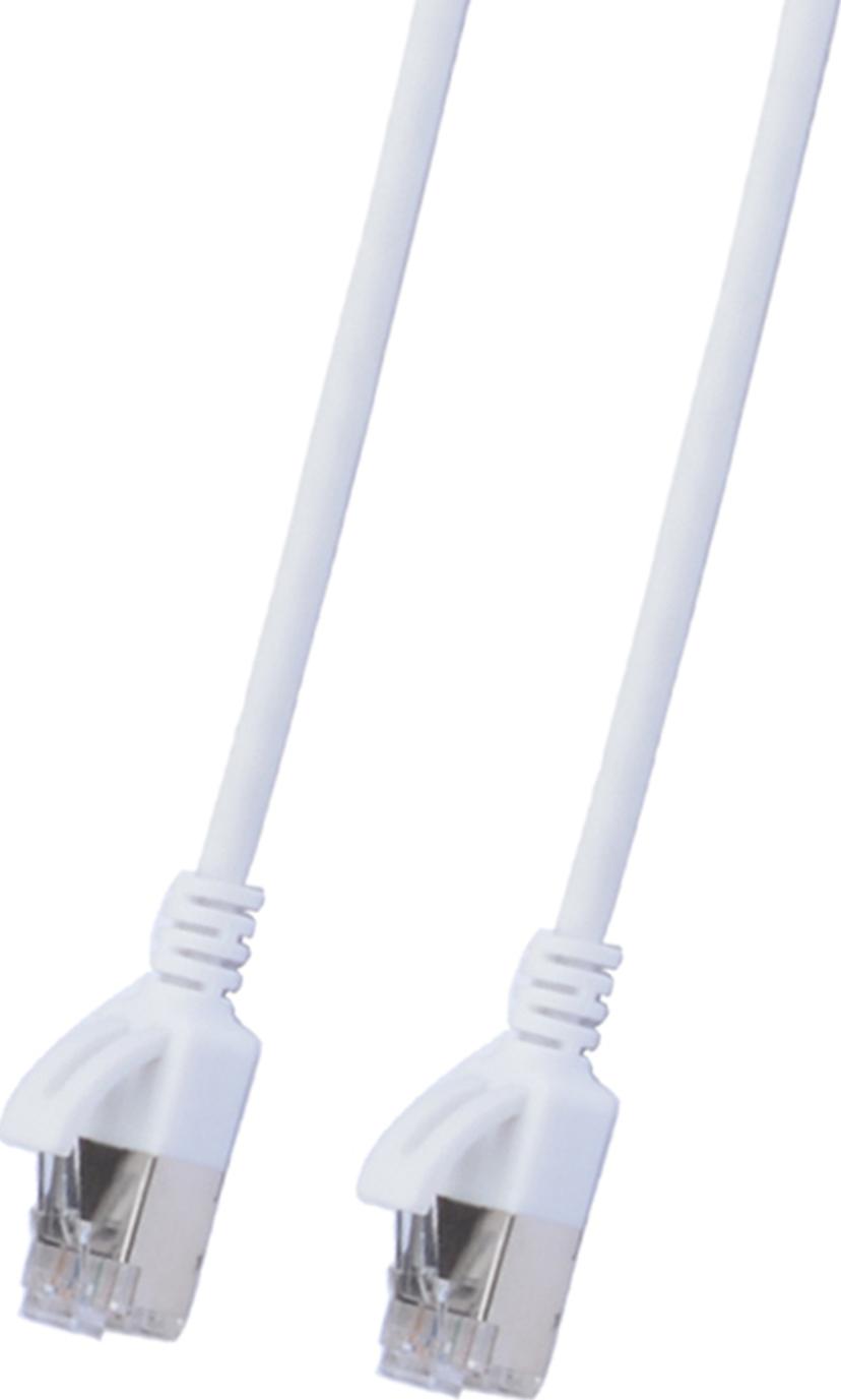 Prokord Nettverkskabel LSZH RJ-45 Cat 6A 0.5m Hvit