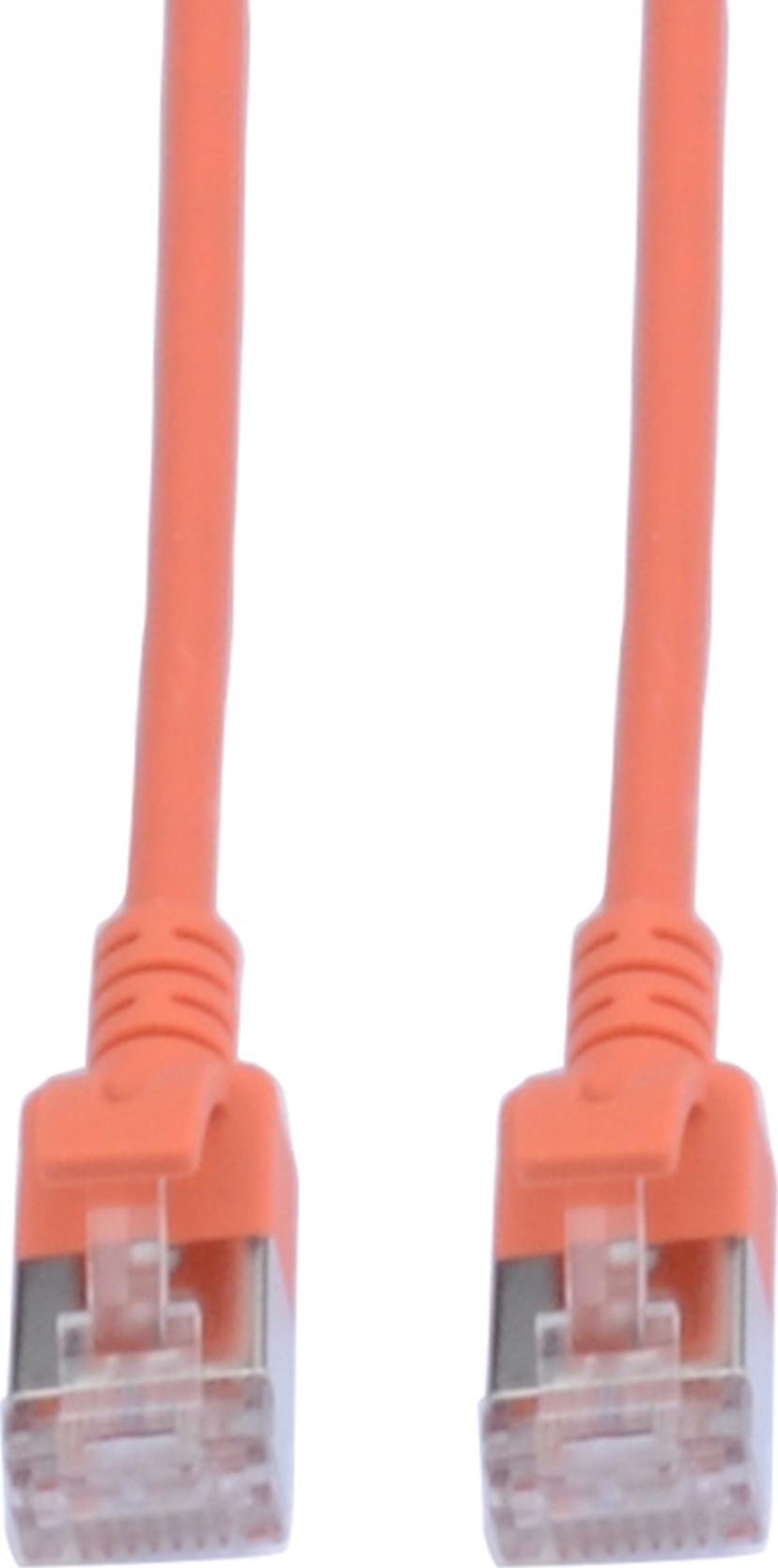 Prokord TP-Cable U/FTP CAT.6A Slim Lszh RJ45 0.5m Orange RJ-45 Cat 6A 0.5m Oranje