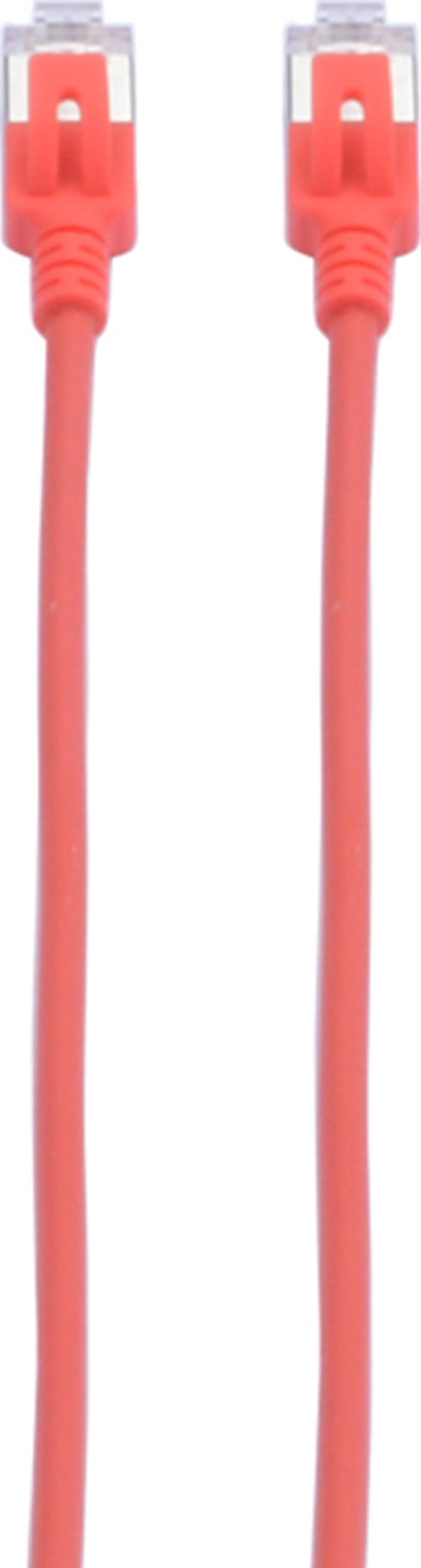 Prokord TP-Cable U/FTP CAT.6A Slim Lszh RJ45 3.0m Red RJ-45 Cat 6A 3m Punainen