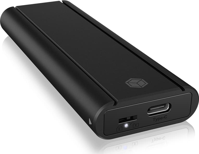 Icy Box IB-1807MT-C31 SSD kabinet Sort M.2