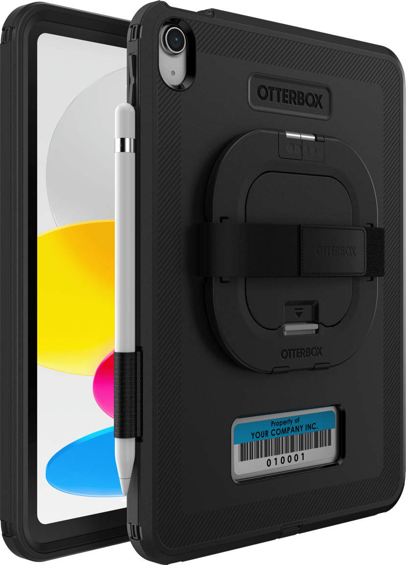 Otterbox Defender Series Kickstand With Handstrap Musta