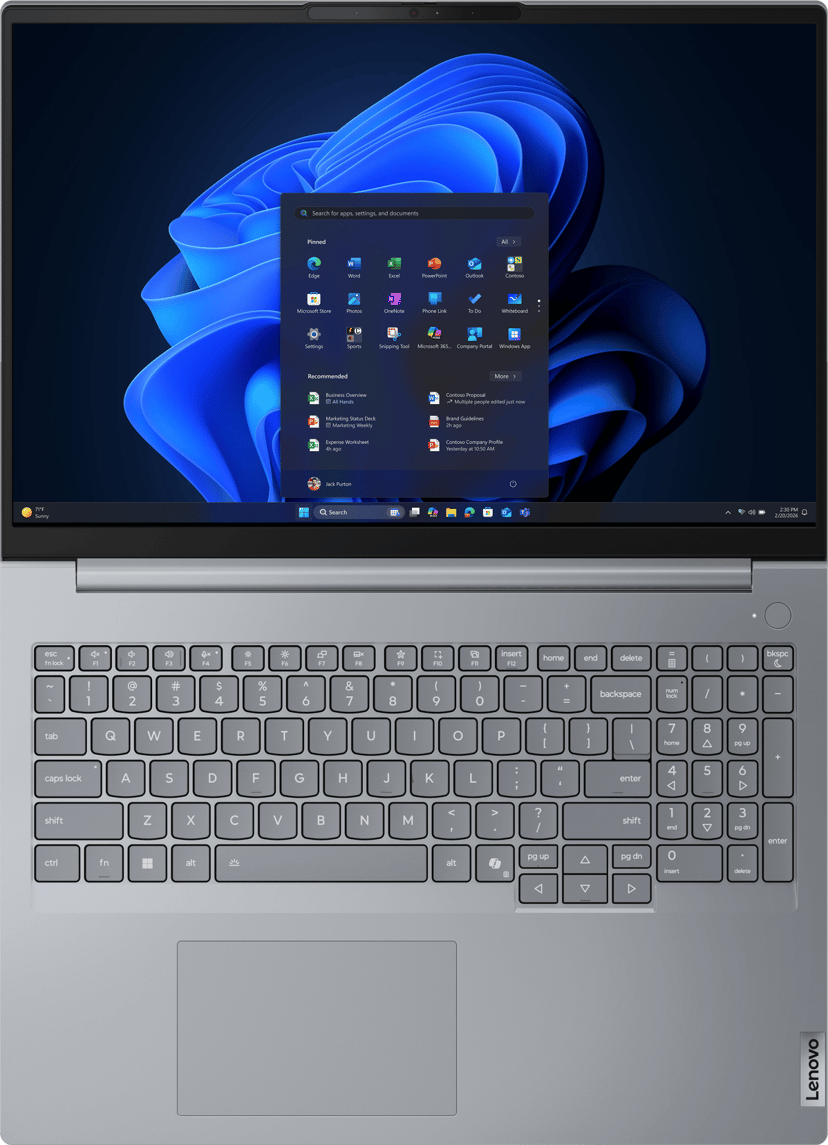 Lenovo ThinkBook 16 G9 AMD Ryzen 7 16GB 512GB 16"