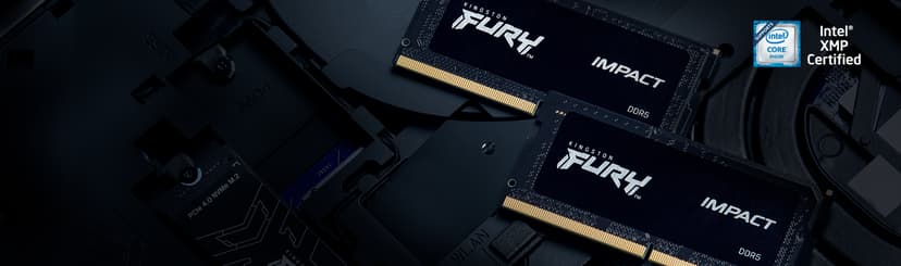 Kingston FURY Impact - (Outlet-vare klasse 1) 64GB 2800, 5600MHz DDR5 262-pin SO-DIMM