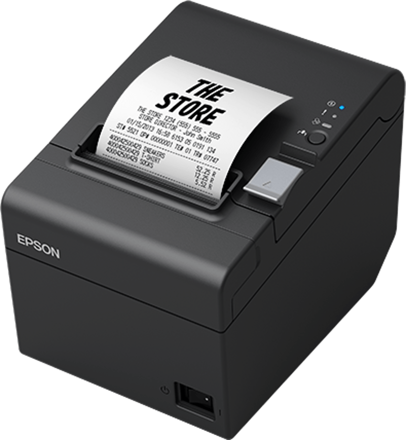 Epson Receipt Printer TM-T20III USB/Serial With Power Black - (Fyndvara klass 2)
