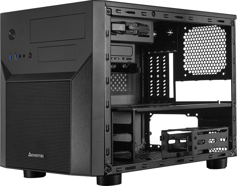 Chieftec Pro Cube Cube Svart
