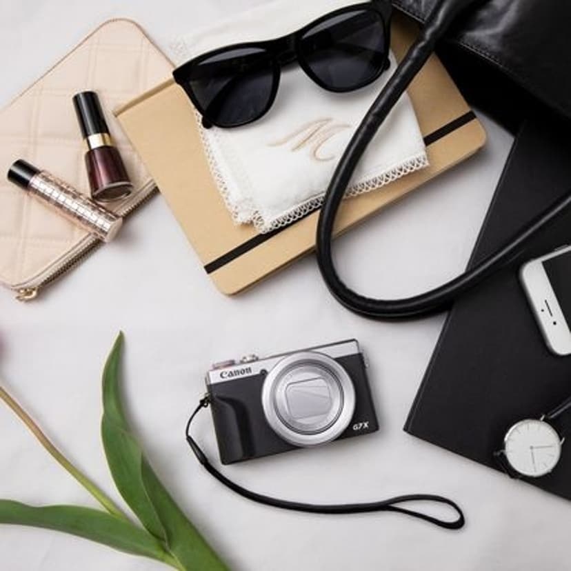Canon Powershot G7x Mark Iii Silver - (Fyndvara klass 1)