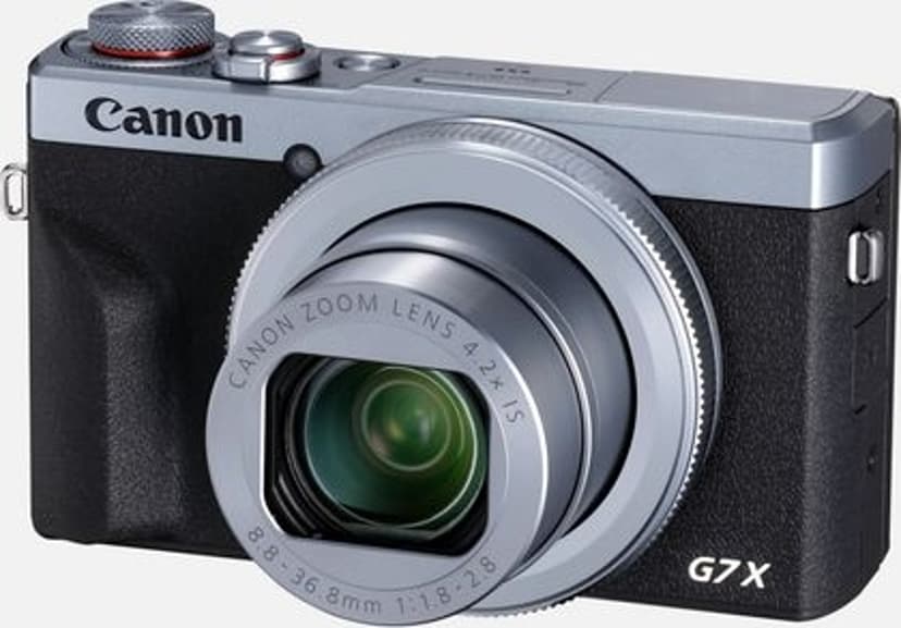 Canon Powershot G7x Mark Iii Silver - (Fyndvara klass 1)