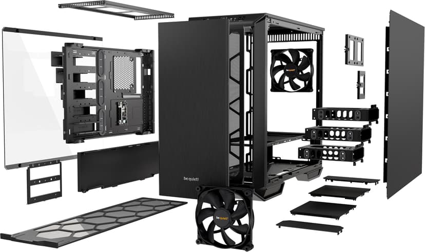 be quiet! Dark Base 700 Midi Tower Sort