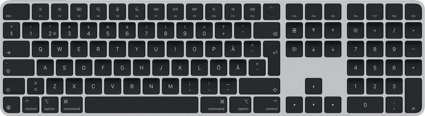 Apple Magic Keyboard Touch ID Apple Silicon Numpad USB-C (2024) - (Löytötuote luokka 1) Johdollinen ja langaton Ruotsi, Suomi