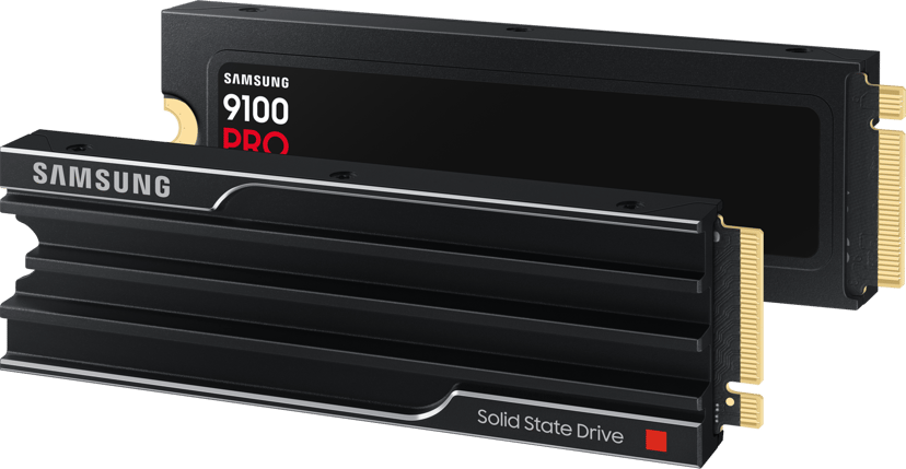 Samsung 9100 Pro 4TB Heatsink SSD M.2 PCIe 5.0