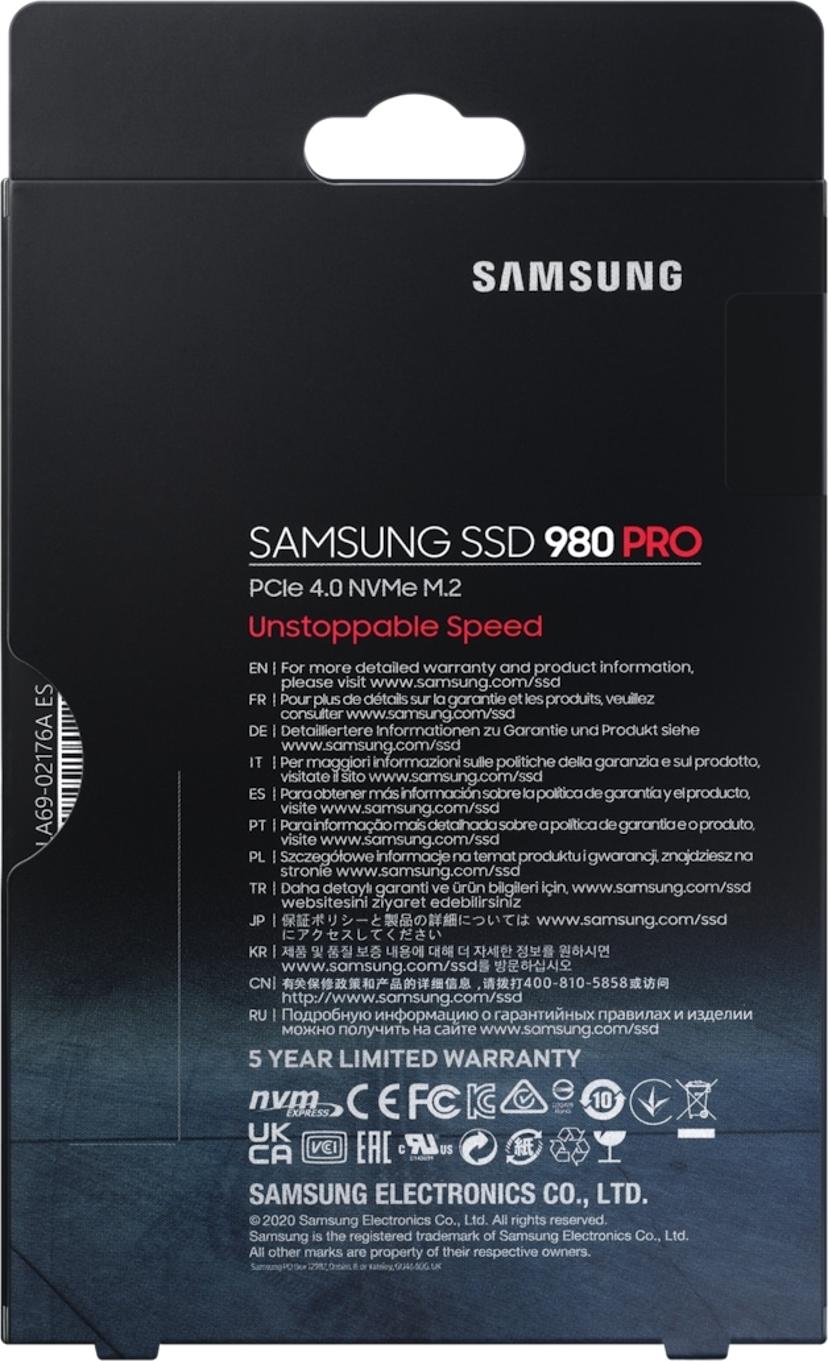 Samsung 980 Pro M.2 PCIe 4.0